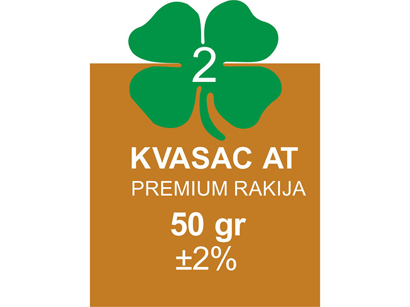 Kvasac AT premium rakija 50gr